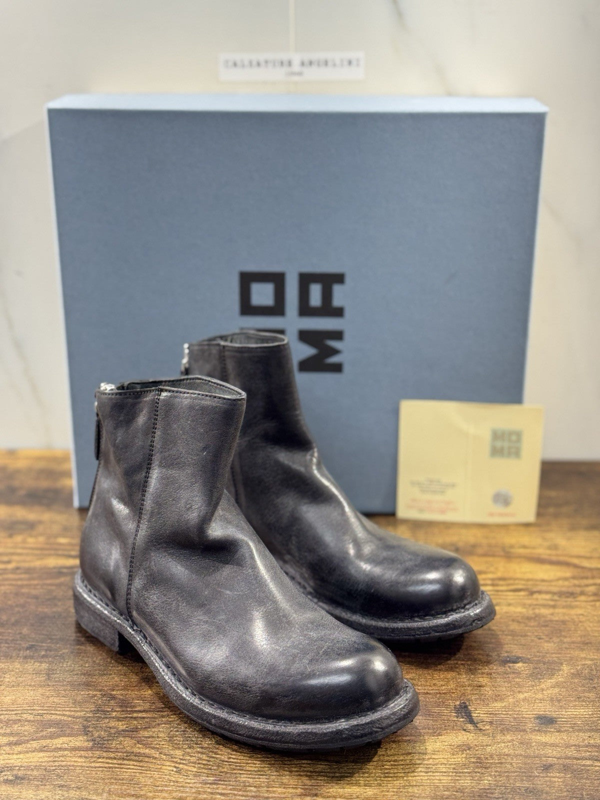 Moma Chelsea Boot Nero   Fatto A Mano In Italia Luxury Moma Boot Donna 36.5