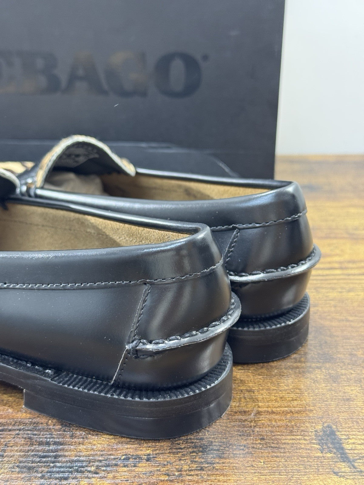 Sebago Dan Vamp Wild Nero Tiger Sebago Mocassino Donna 37.5