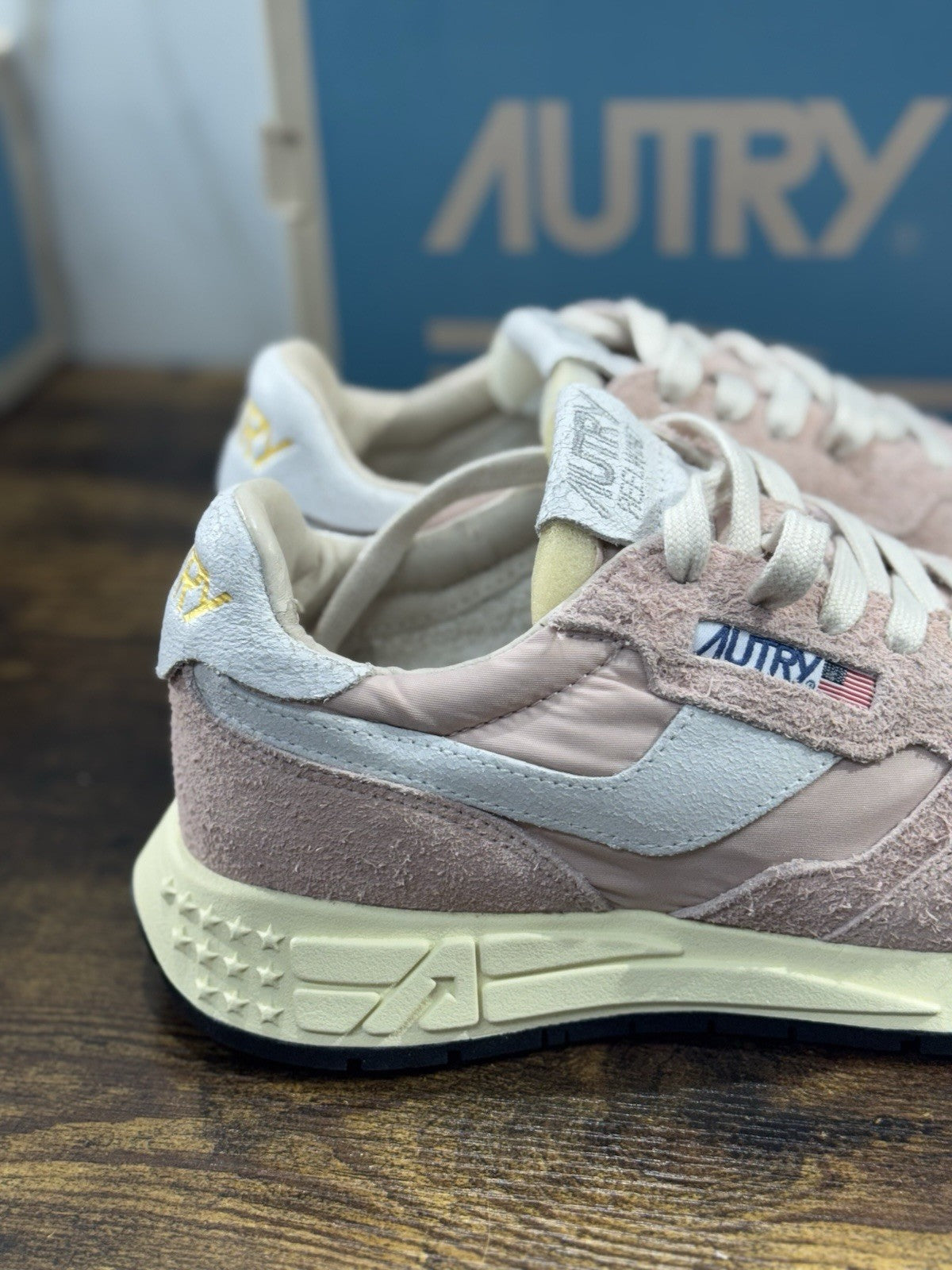 Autry Reelwind  Low Sneaker Suede Pink   Casual Autry Donna 40