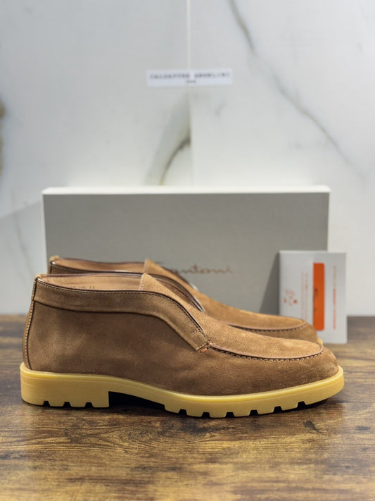 Santoni Scarpa Uomo Polacchino    Pelle  Open  Walk  Luxury Men Santoni 10