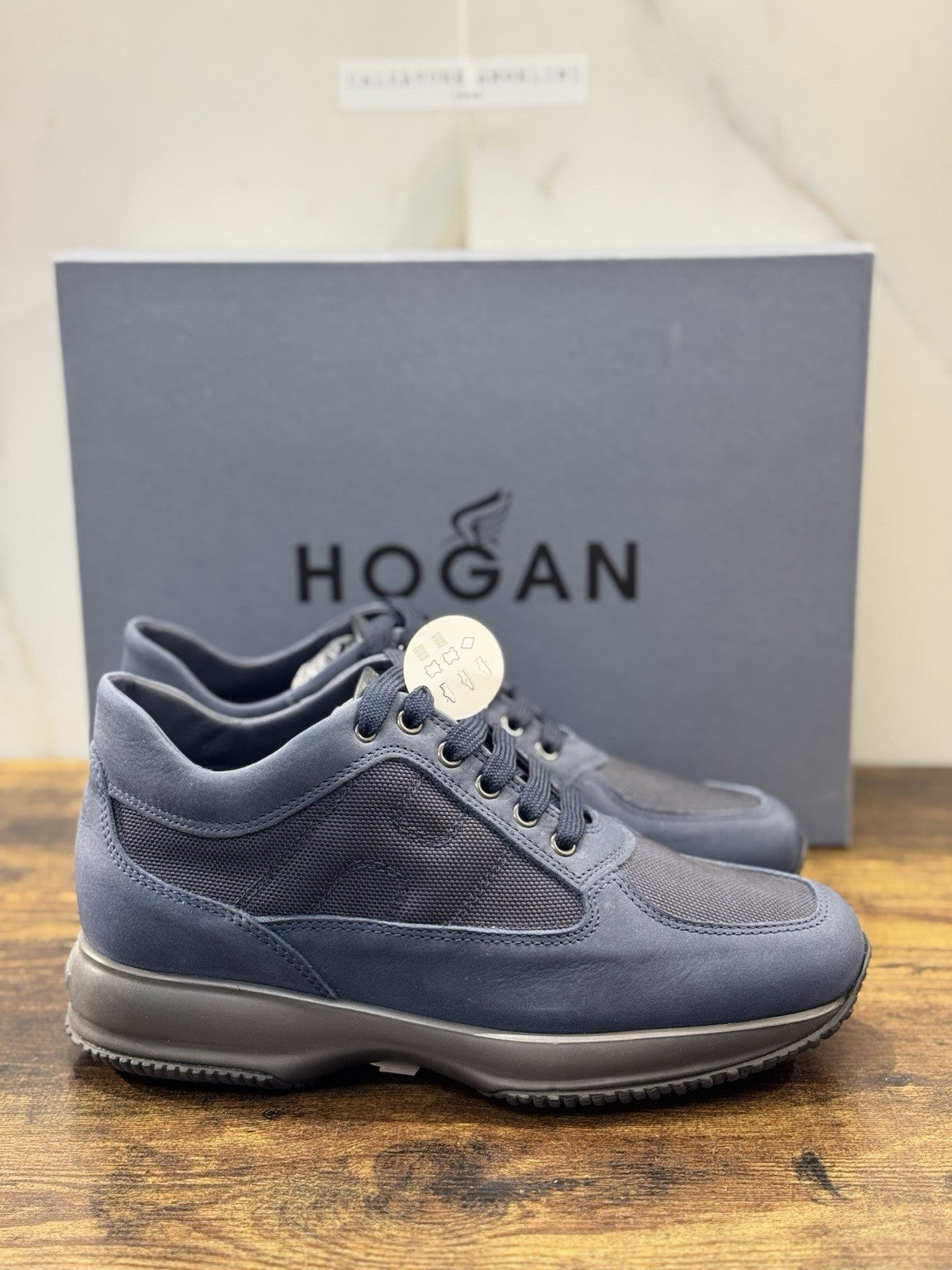 Hogan Interactive Pelle  Blu  Casual Uomo Hogan 39.5