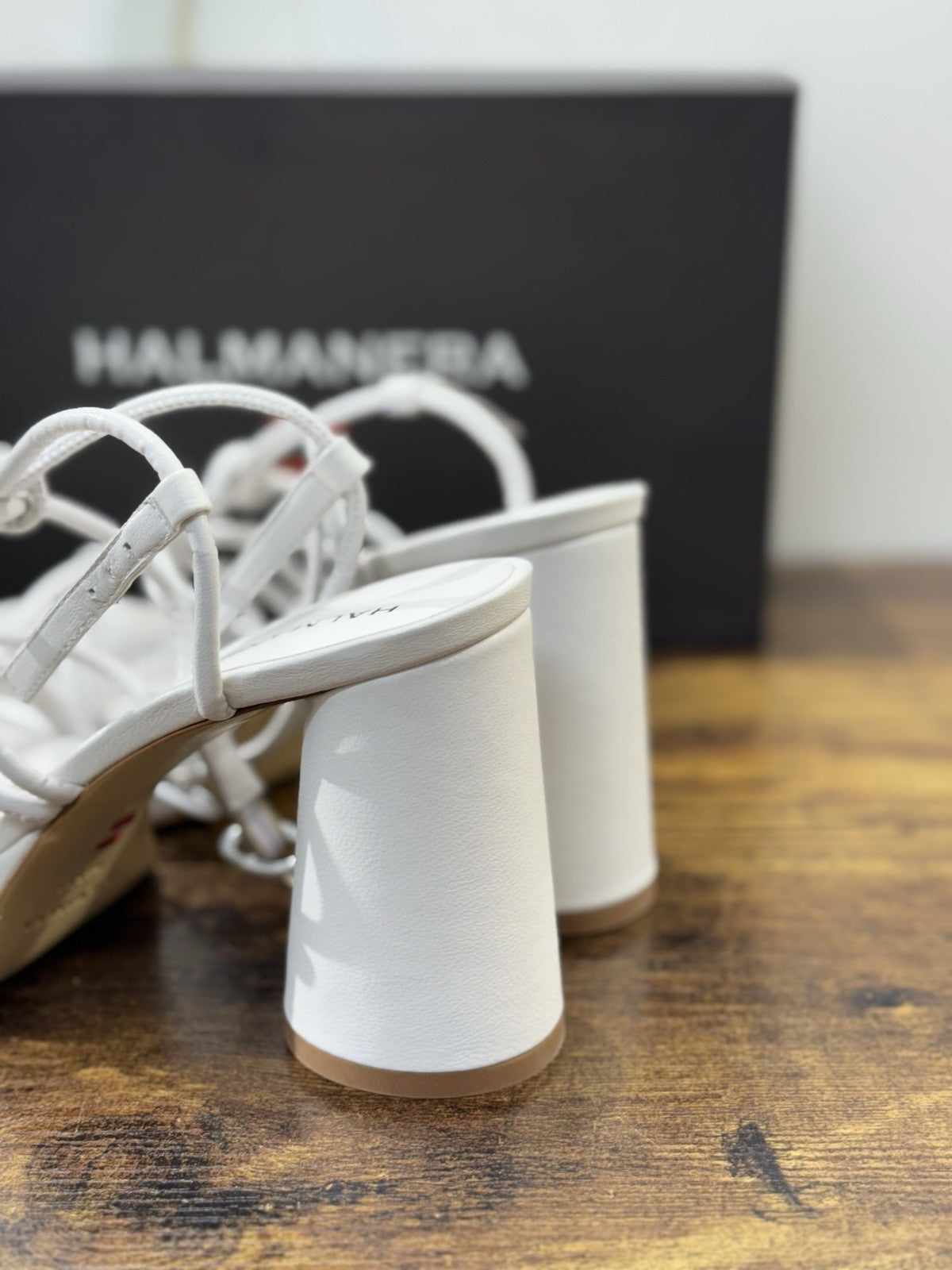 Halmanera Sandalo Pelle Tofu  Con Tacco Causal Halmanera Donna 40