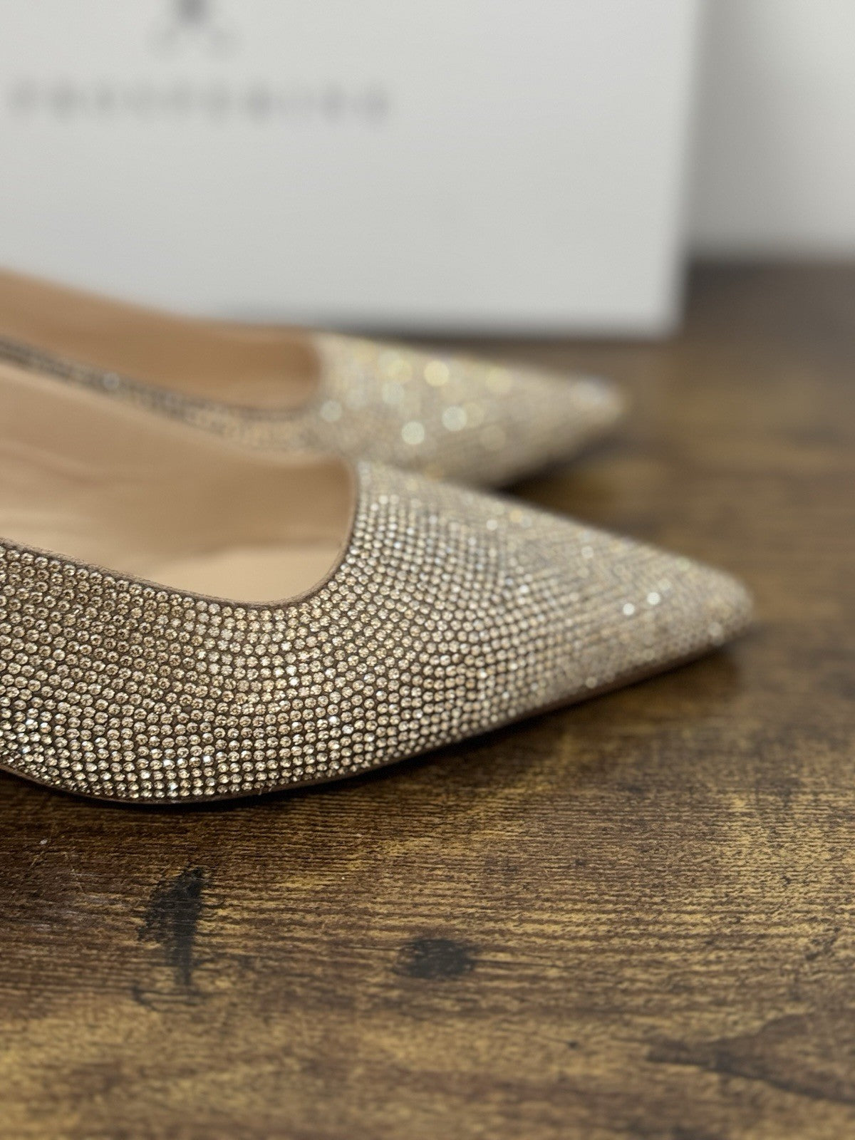 Prosperine Sling Back  Crystal Platino Casual Scarpa Donna 39