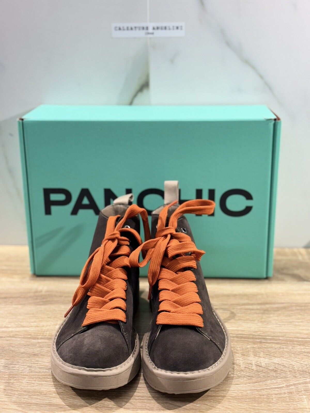 Panchic P01 Ankle Boot Uomo Suede Marrone Causal Boot Men Panchic 40