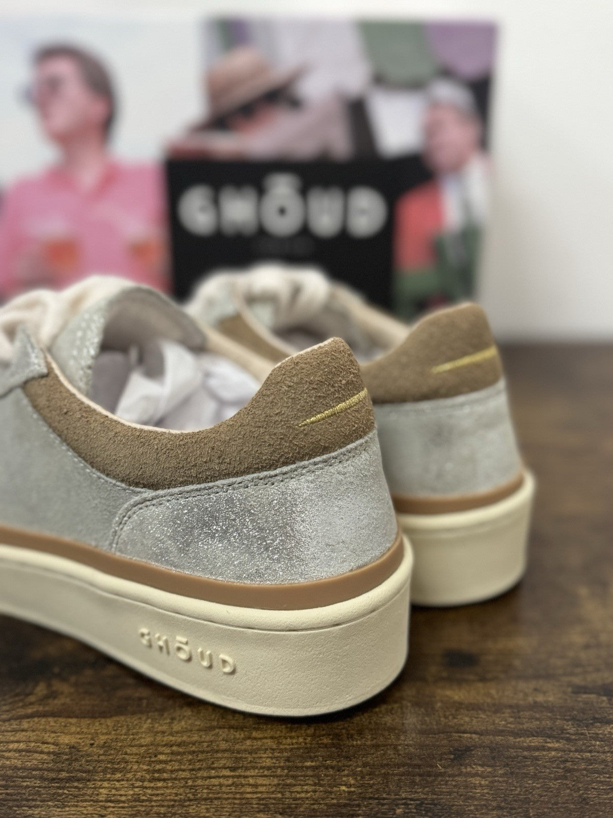 Ghoud Venice Sneaker Pelle Lamin Causal Scarpa Ghoud Donna 39