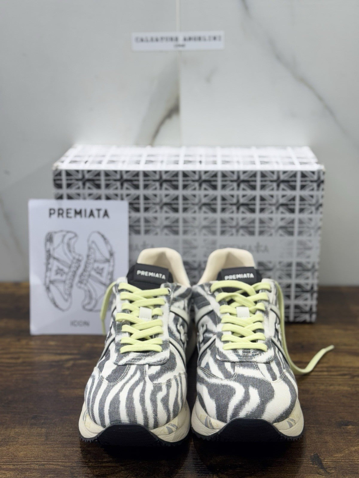Premiata Conny  Sneaker Zebrata  Casual Premiata Scarpa Donna 41