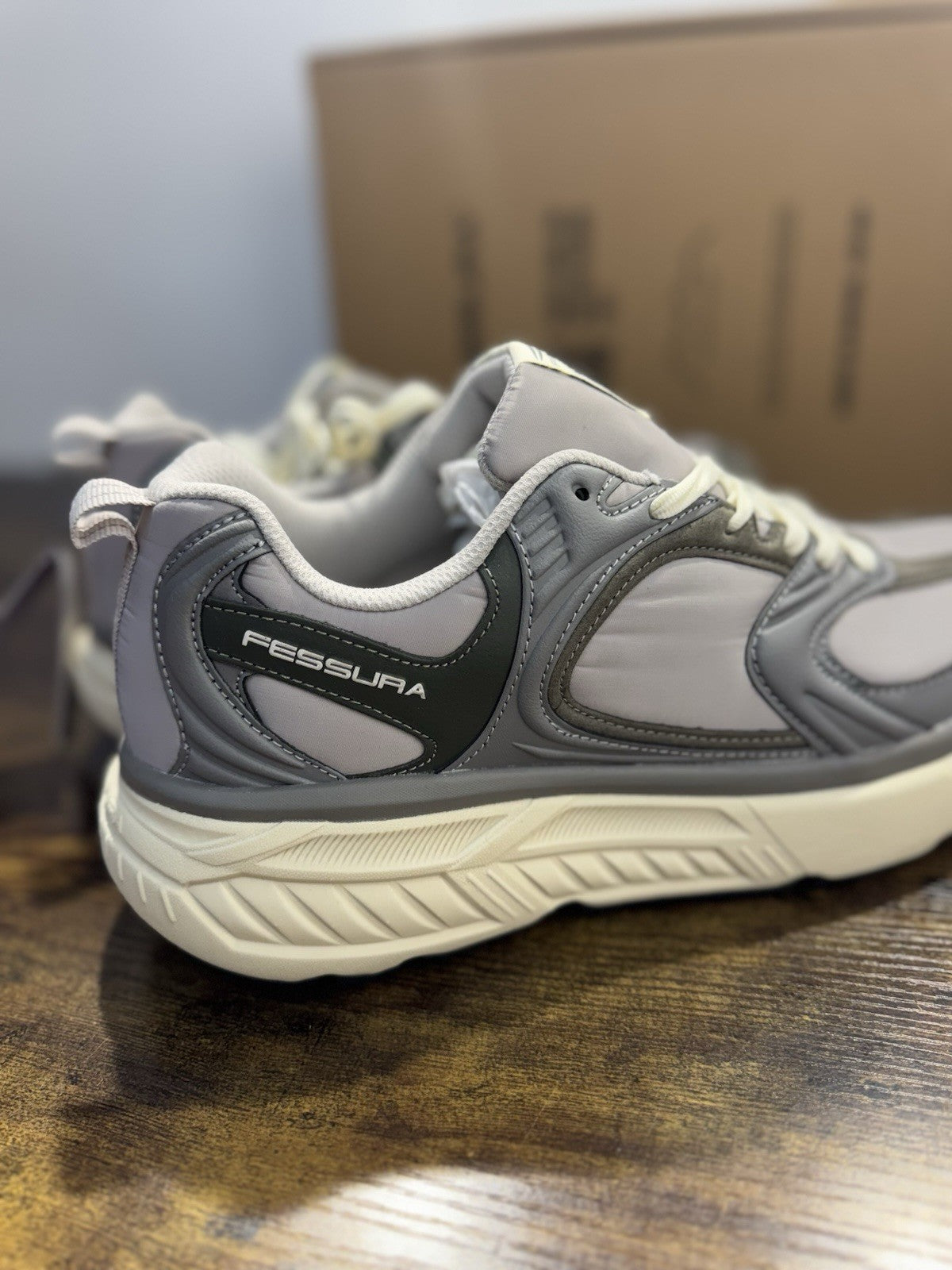 Fessura Trail Sbl Sneaker Extra light Casual Grey Taupe Uomo 44