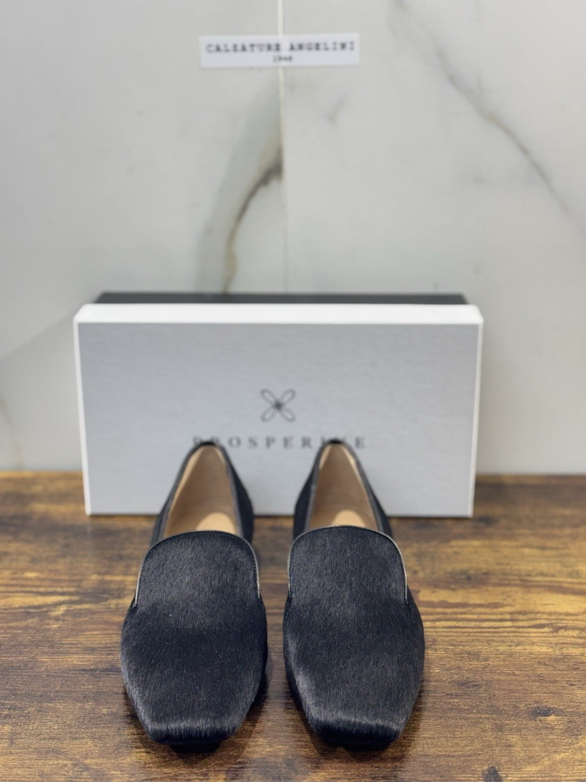 Prosperine mocassino donna in Cavallino       luxury made in italy Nero 38