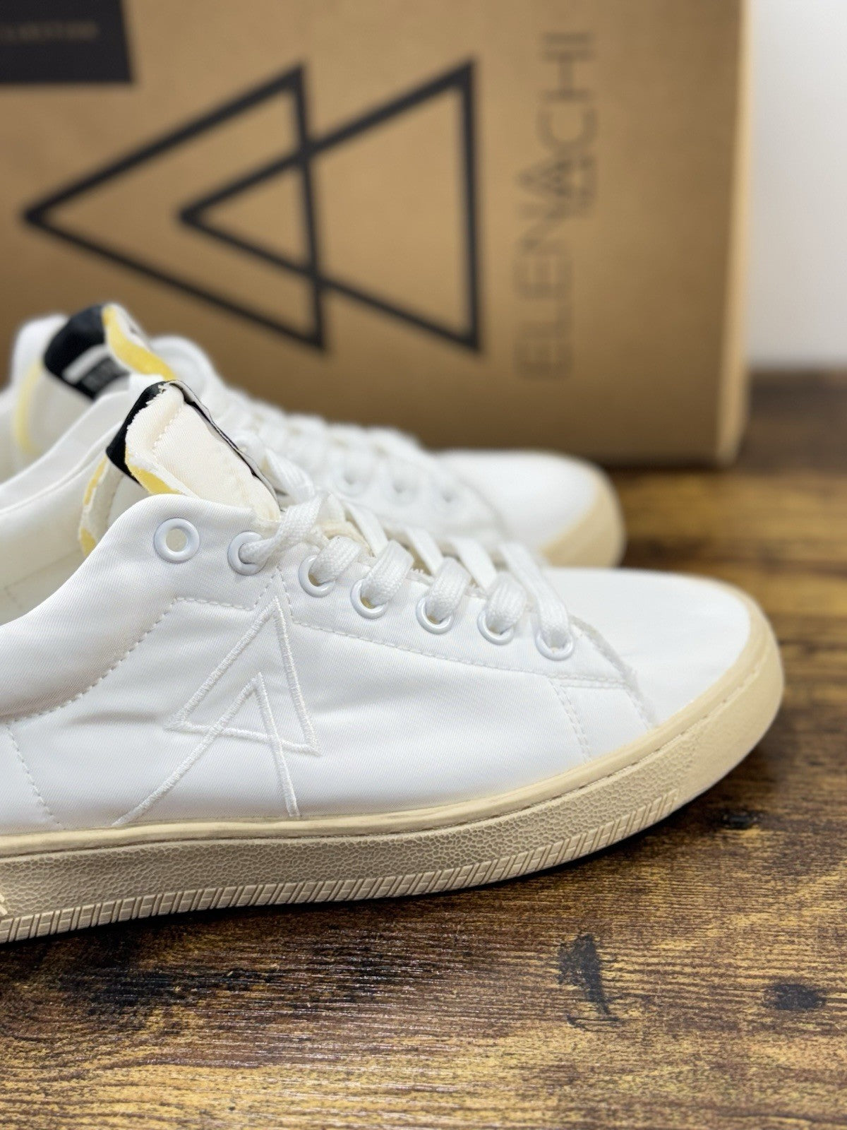Elena Iachi Sneaker Bianca Casual Shoes Donna 38