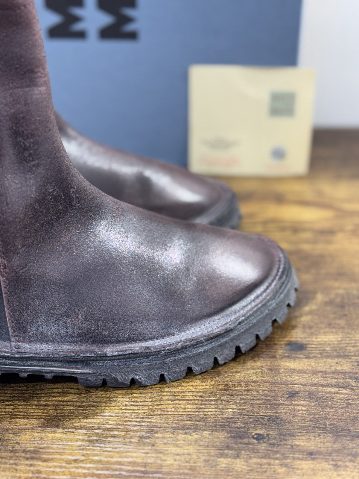 Moma Chelsea Boot Bordo’ Fatto A Mano In Italia Luxury Moma Boot Donna 41