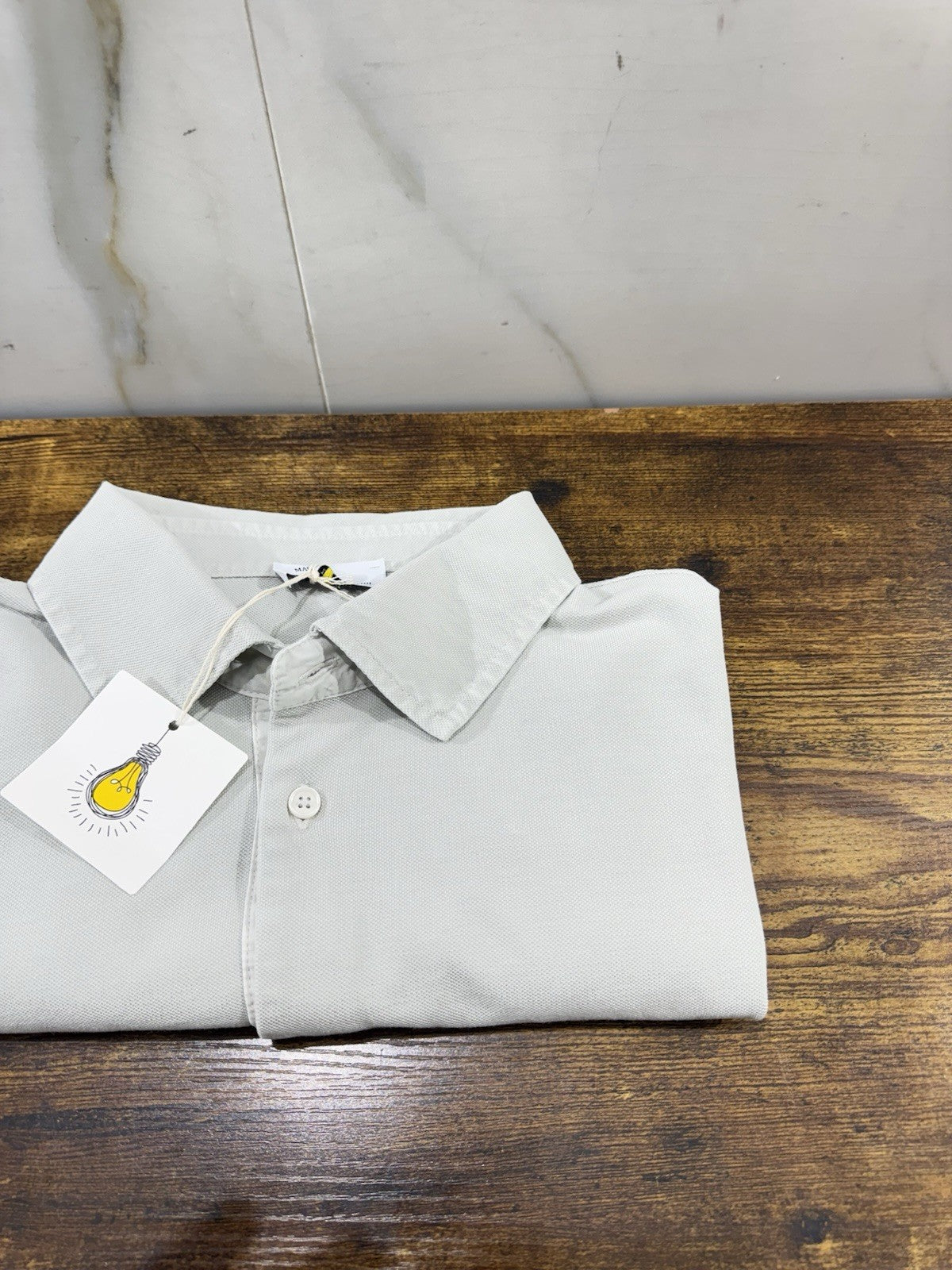 Magazzino Ricambi Polo In Piquet Nuvola  Made In Italy Uomo 54