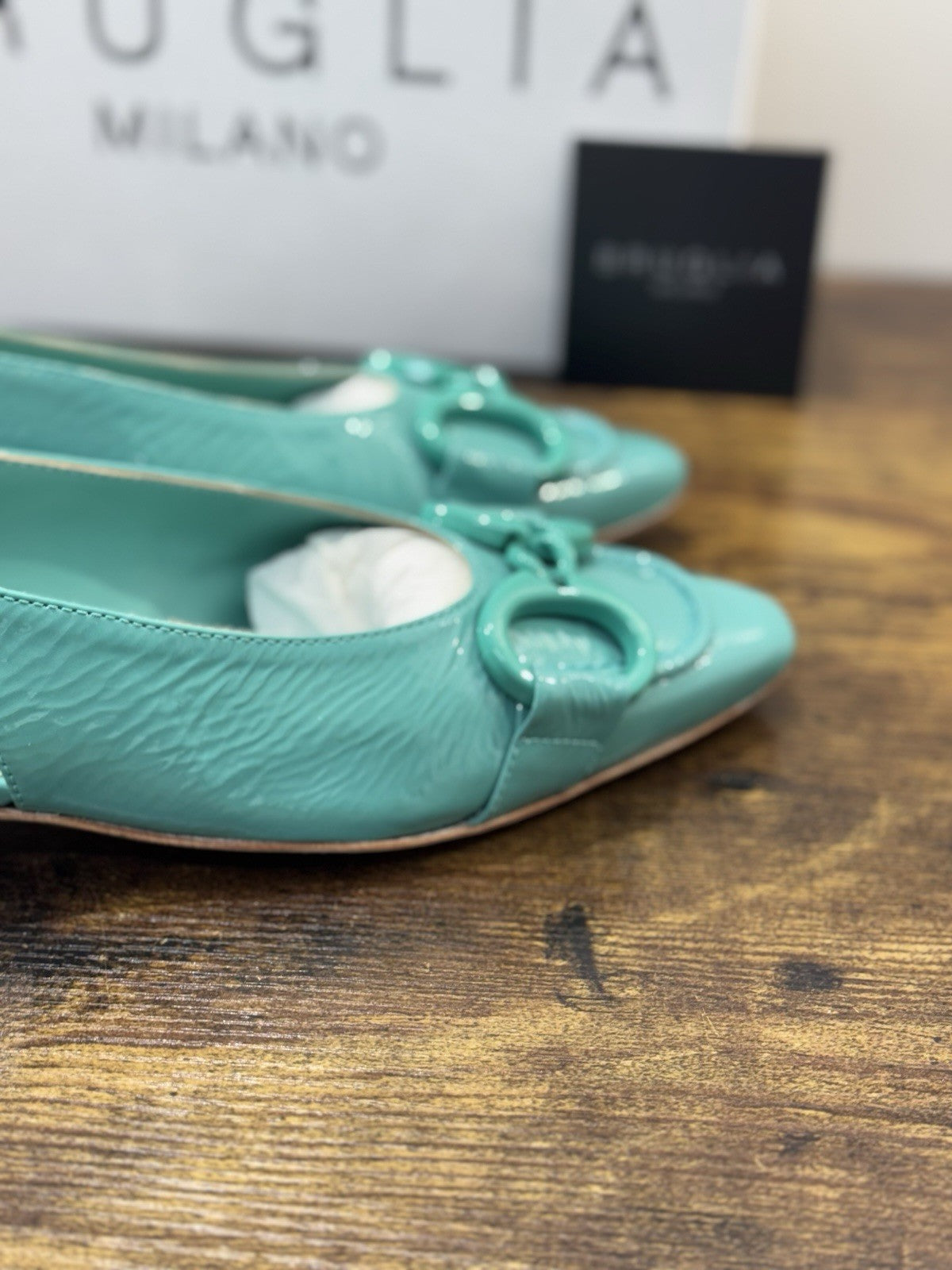 Bruglia Milano Slingback Tiffany  Pelle  Top Quality Scarpe Donna 38