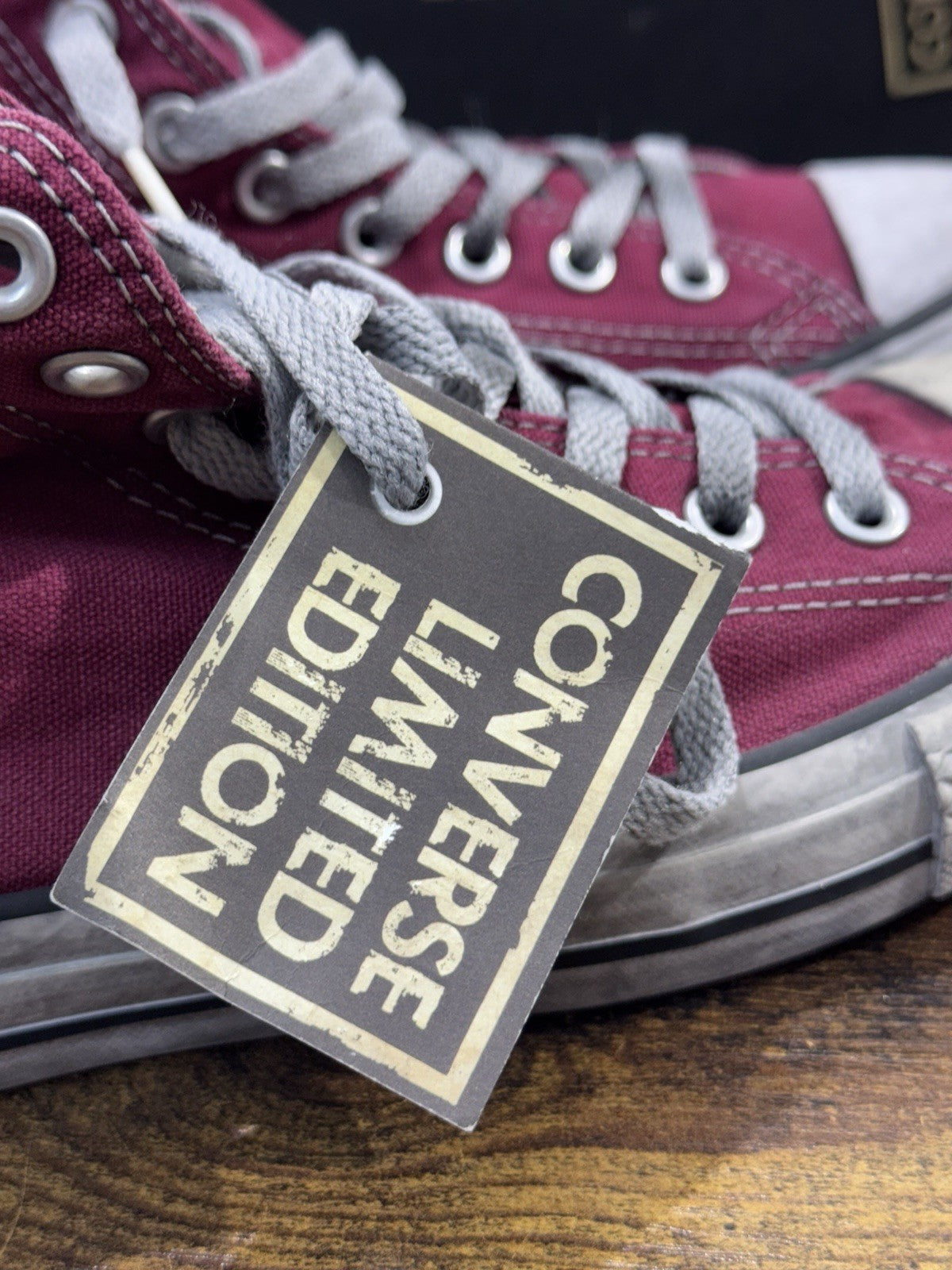Converse All Star Hi Canvas Bordo’ Limited Edition Uomo 41