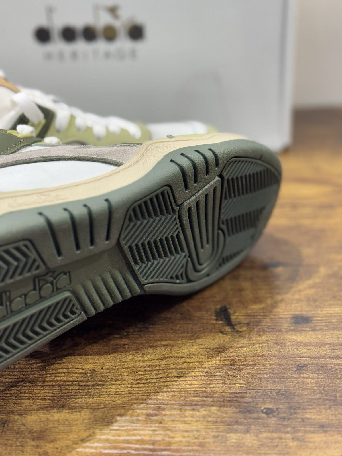 diadora heritage Sneaker B.560 Used Kombo Green  Made In Italy  Uomo 42.5