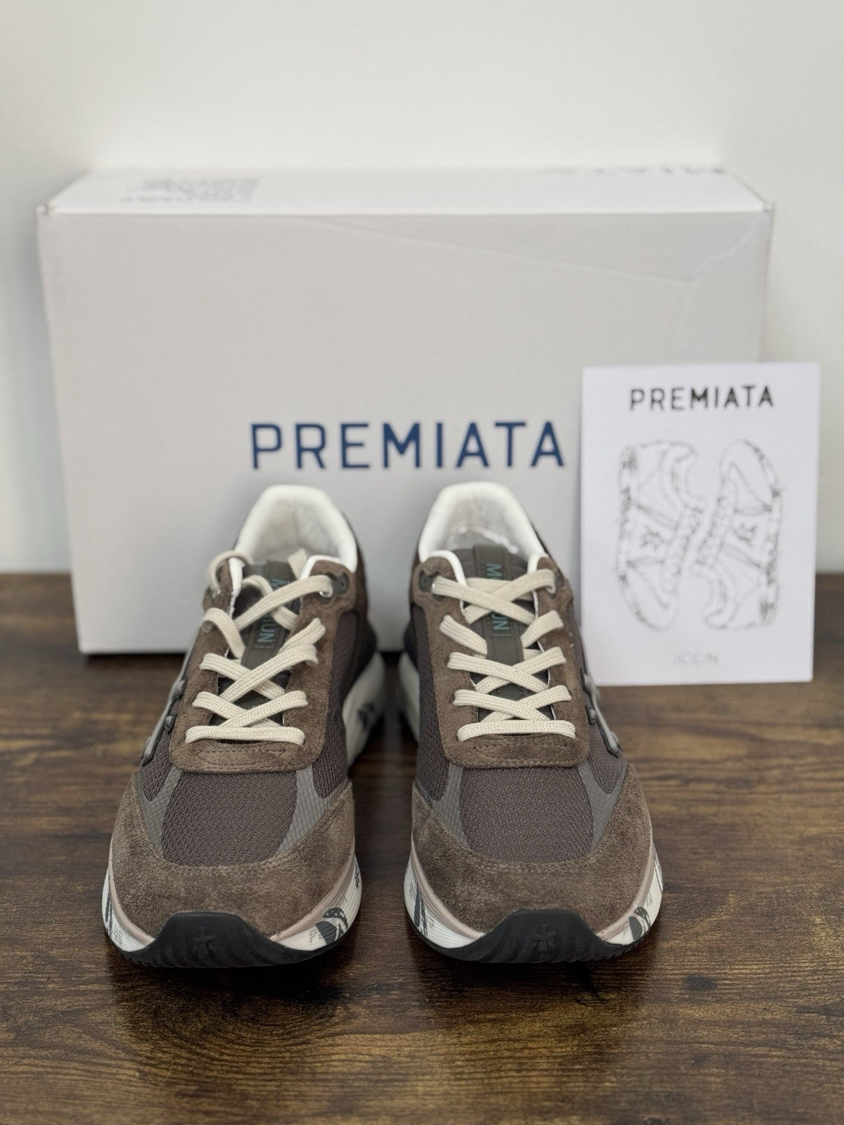 Premiata Moerun Sneaker Suede Marrone Casual Premiata Uomo 41