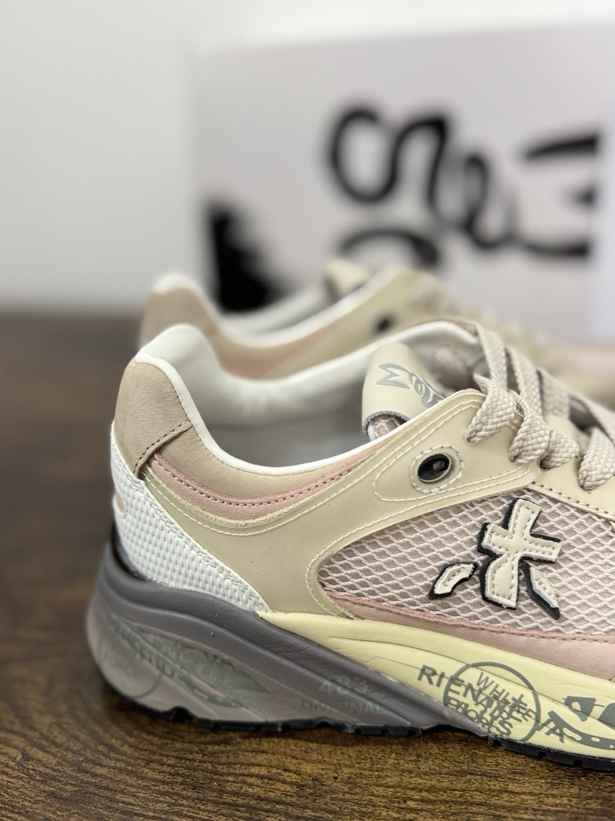 Premiata Mase Sneaker Pelle Light Gold    Casual Premiata Donna 36