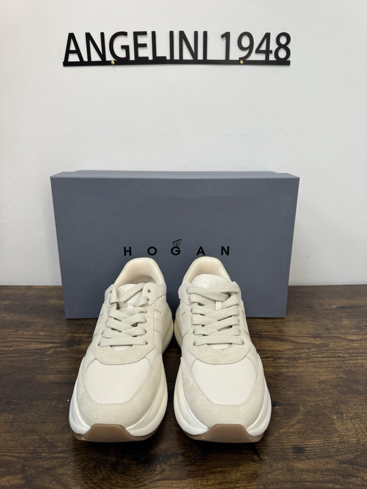 Hogan H696 Sneaker Casual Suede Yougurt  Donna 36.5