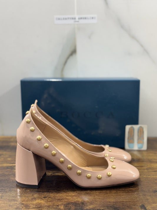 A.bocca Décolleté Con Tacco Pelle Beige Icon A.bocca Donna 39