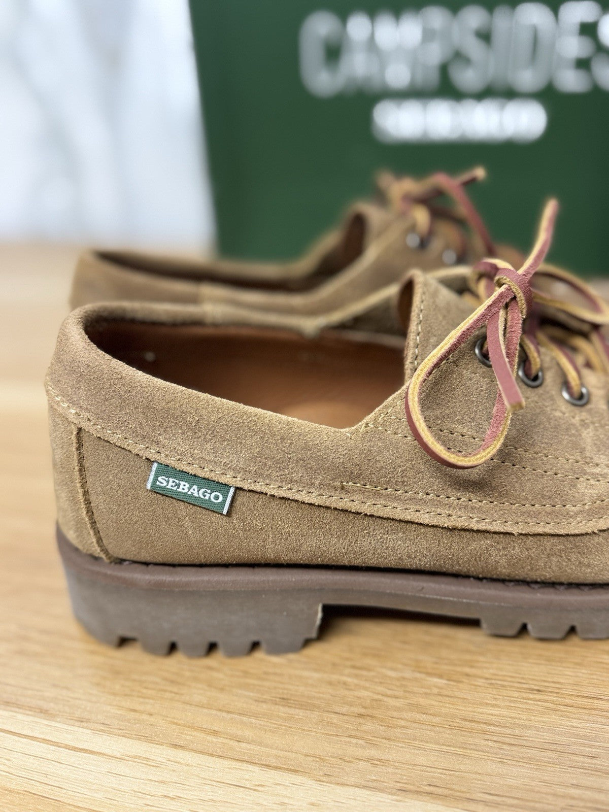 Sebago Askook Waxed Camel Icon Sebago Barca Uomo 45