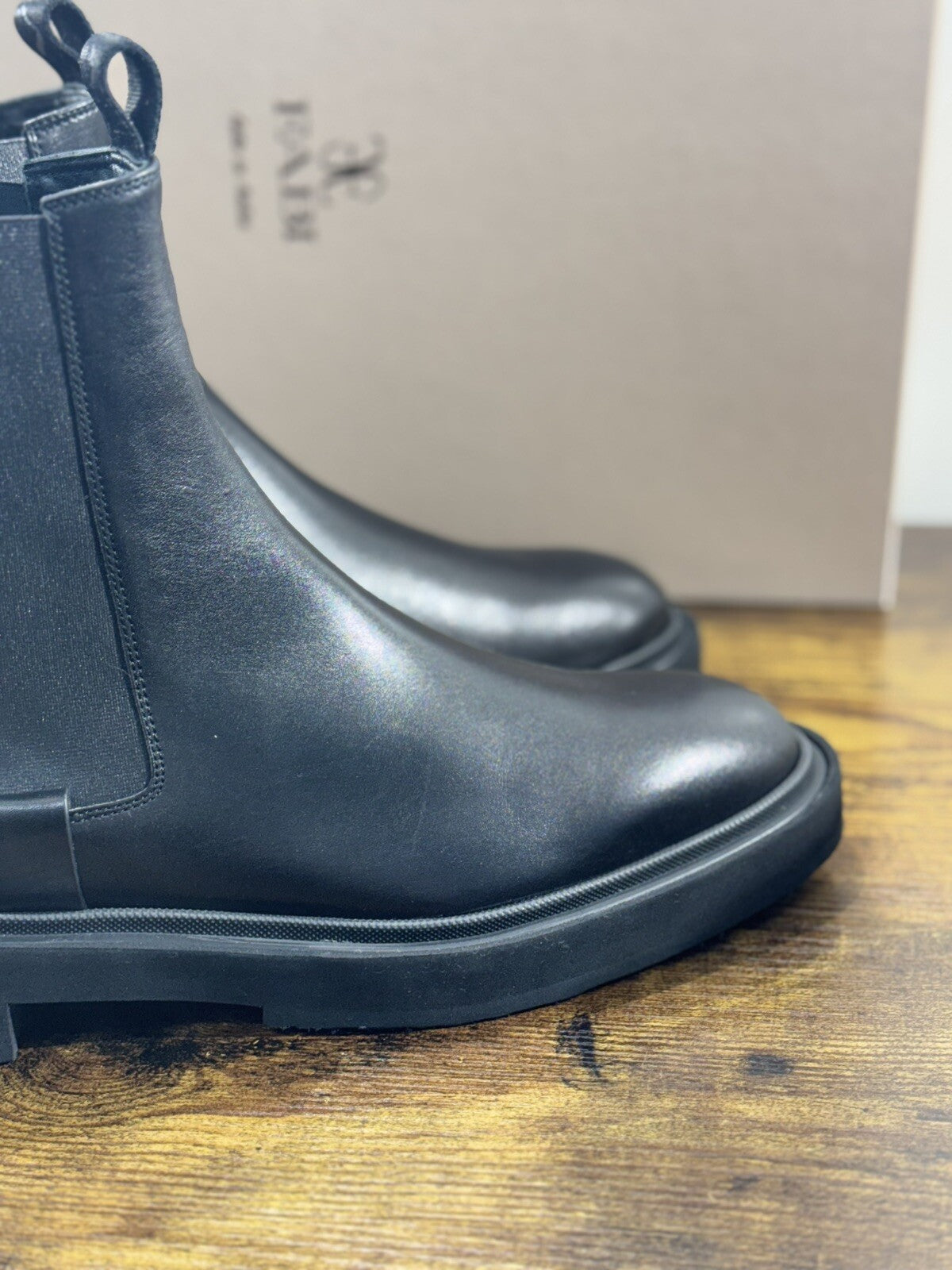 Fabi Chelsea Boot Donna Pelle Nero Luxury Woman Boot Fabi Extra Light 41