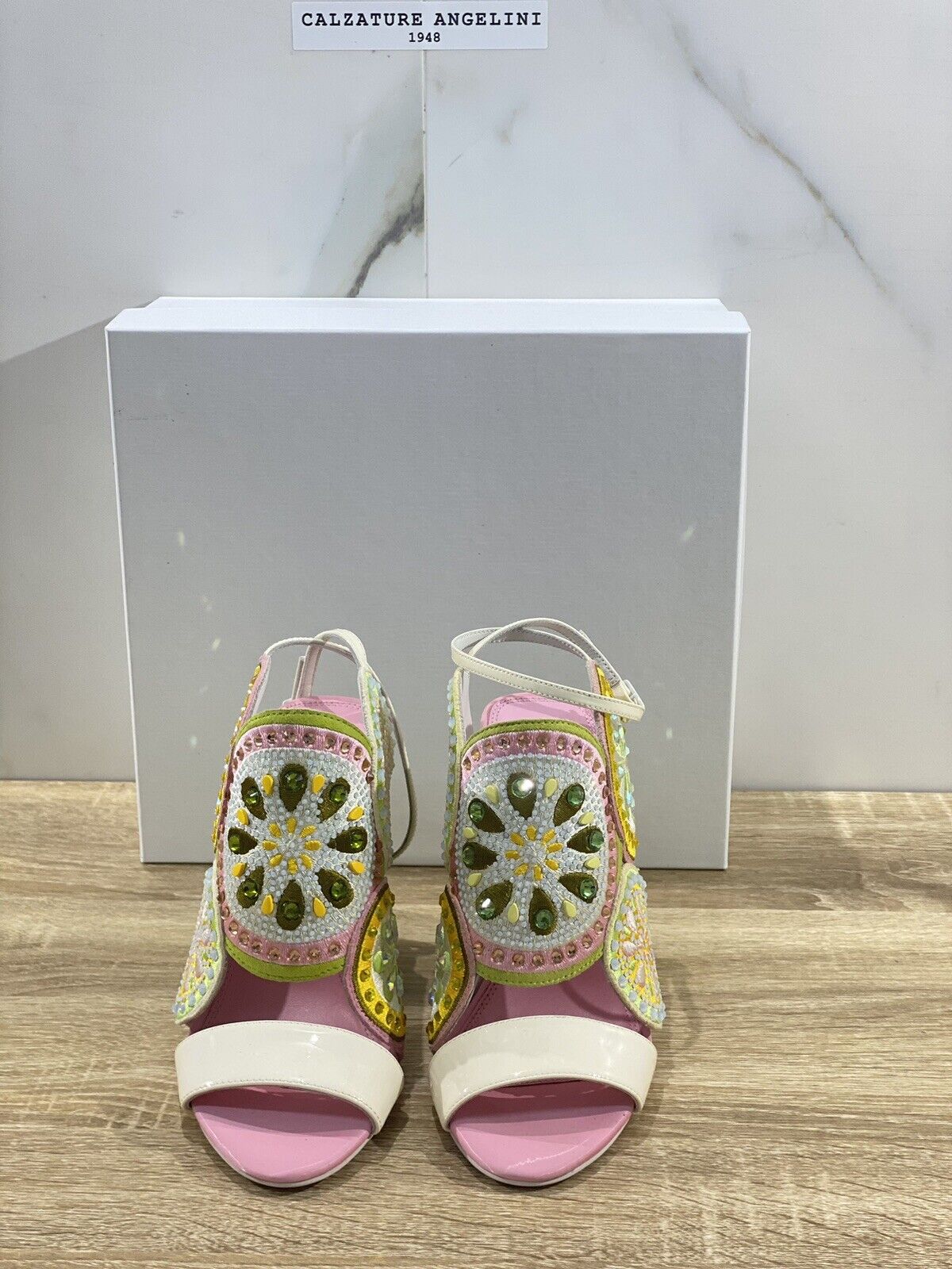 Kat Maconie Sandalo donna main Frida  Rosa Verde  multi 37