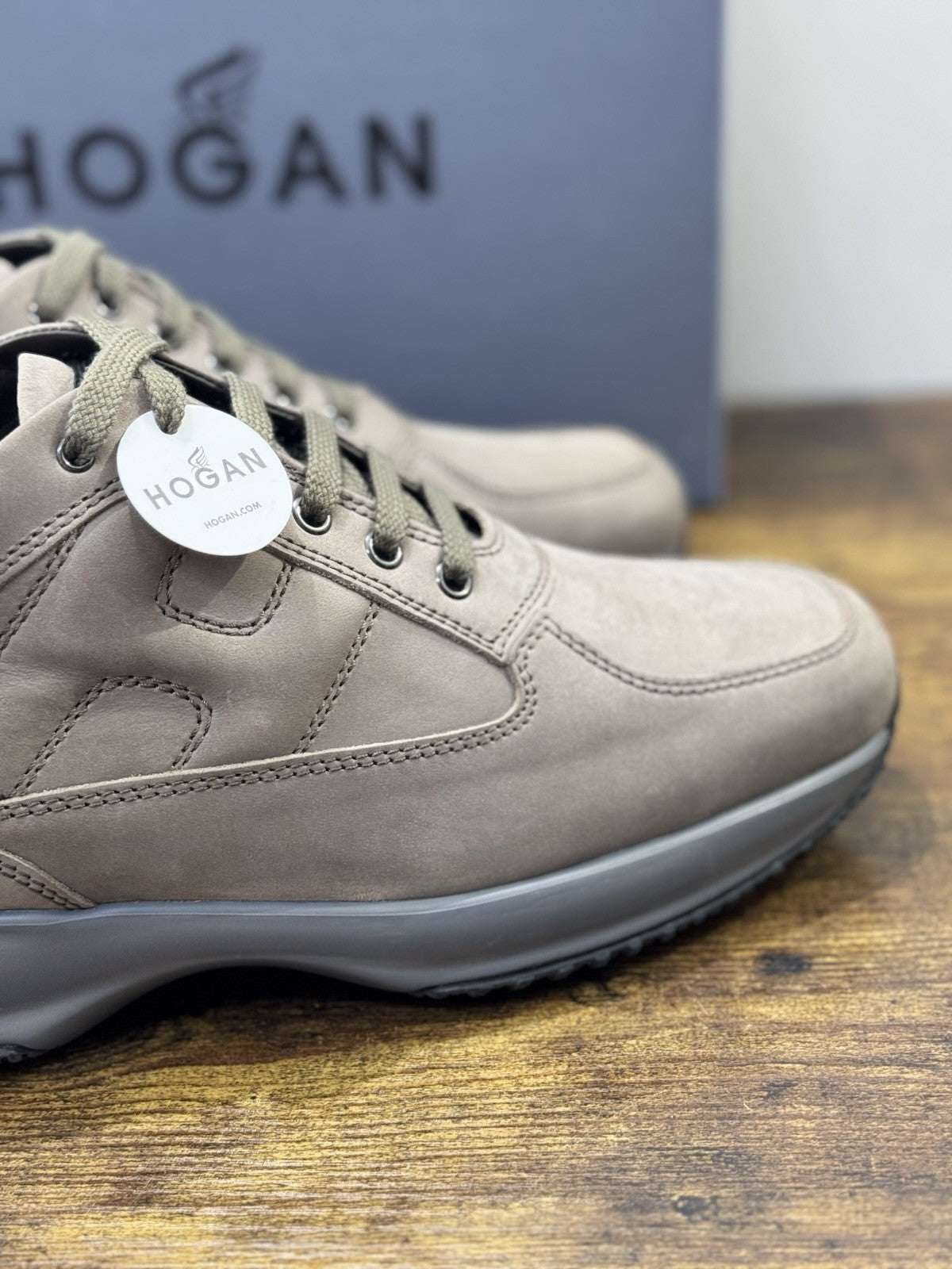Hogan Interactive Pelle Nabuck Palude Casual Uomo Hogan 41.5
