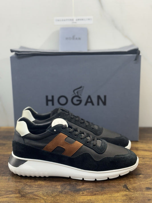 Hogan Interactive 3 Pelle Suede Black  Casual Hogan Uomo 41