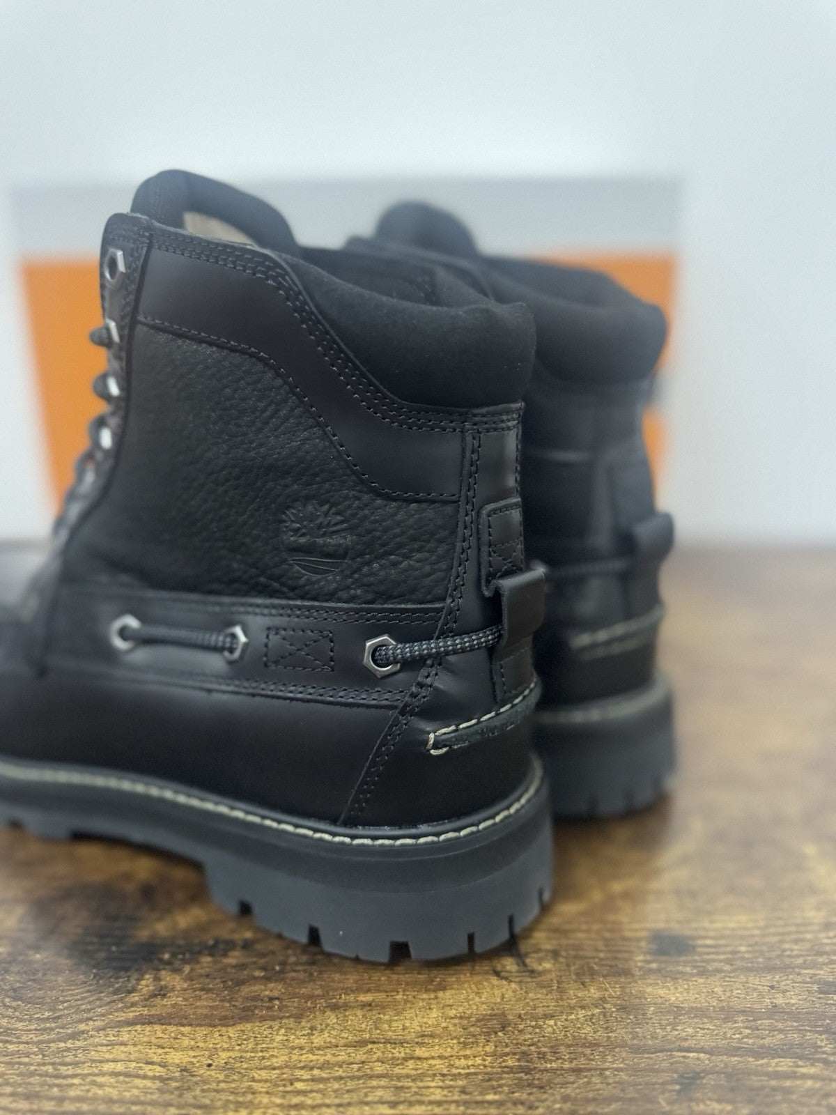 Timberland Mid Lace Boot Britton Road Pelle Nero Uomo 40