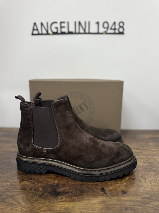 Pawelk’s Chelsea Boot  Suede Marrone Extra Light     Casual Boot Uomo 39