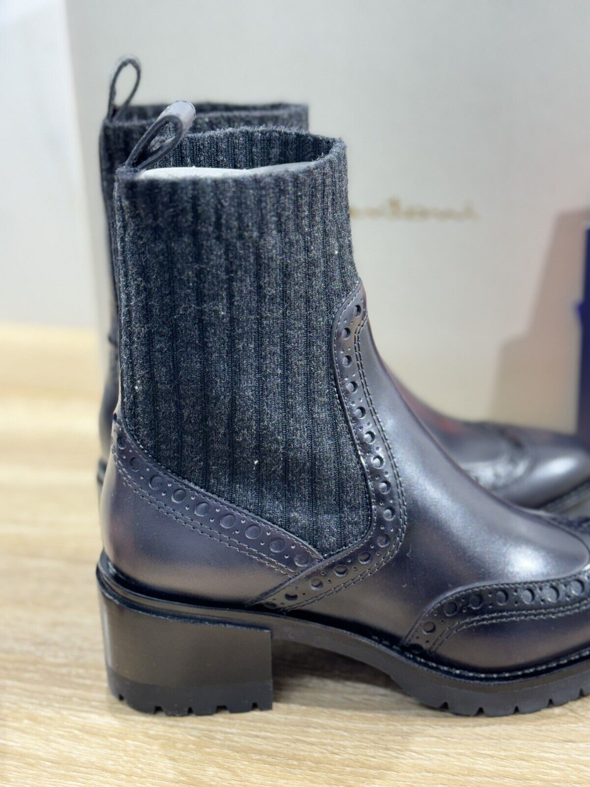 Santoni Chelsea Boot  Donna In Pelle Grey   Luxury Woman Boot Santoni 35.5