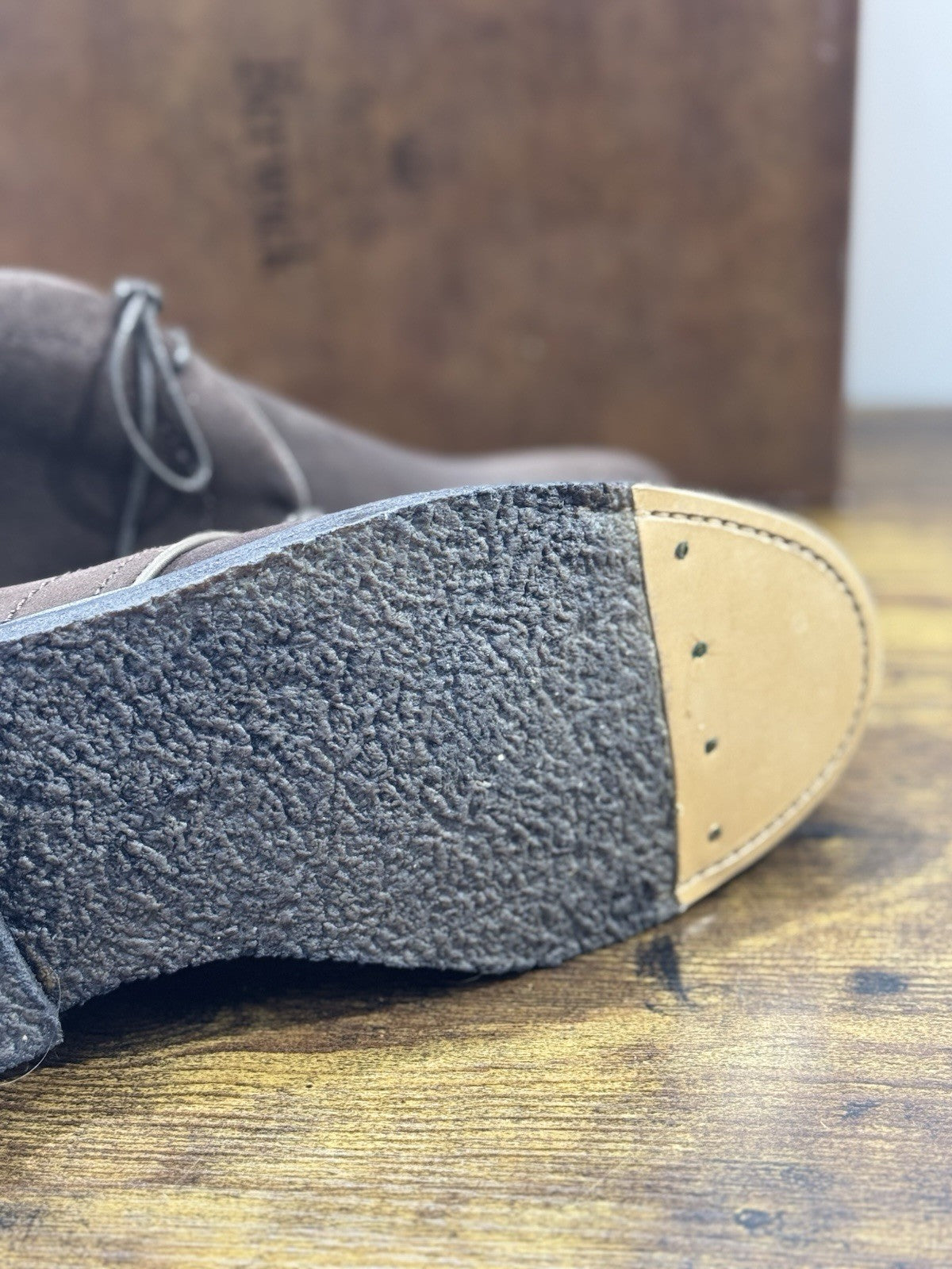 Berwick 1707 Polacchino Testa Moro Suede Fondo Para Cuoio   Uomo 41,5