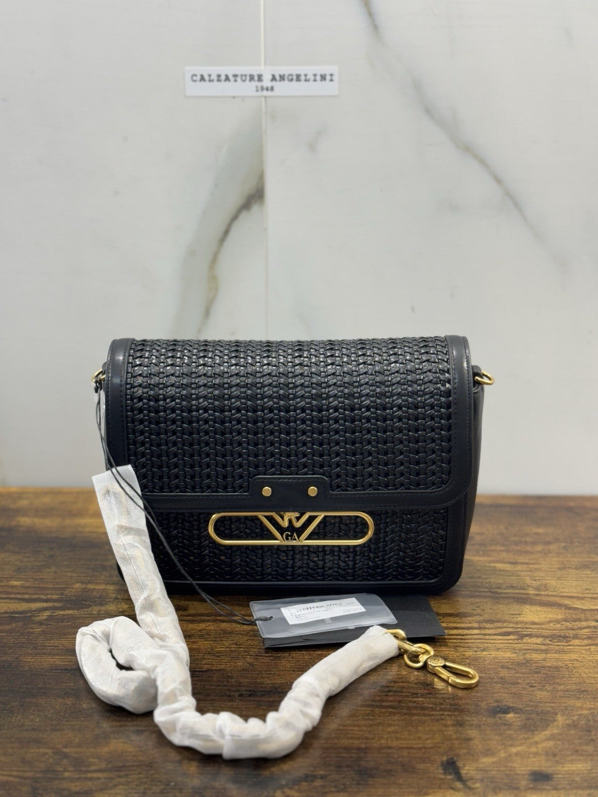 Emporio Armani Borsa Pelle Nero Casual Armani Borsa Donna