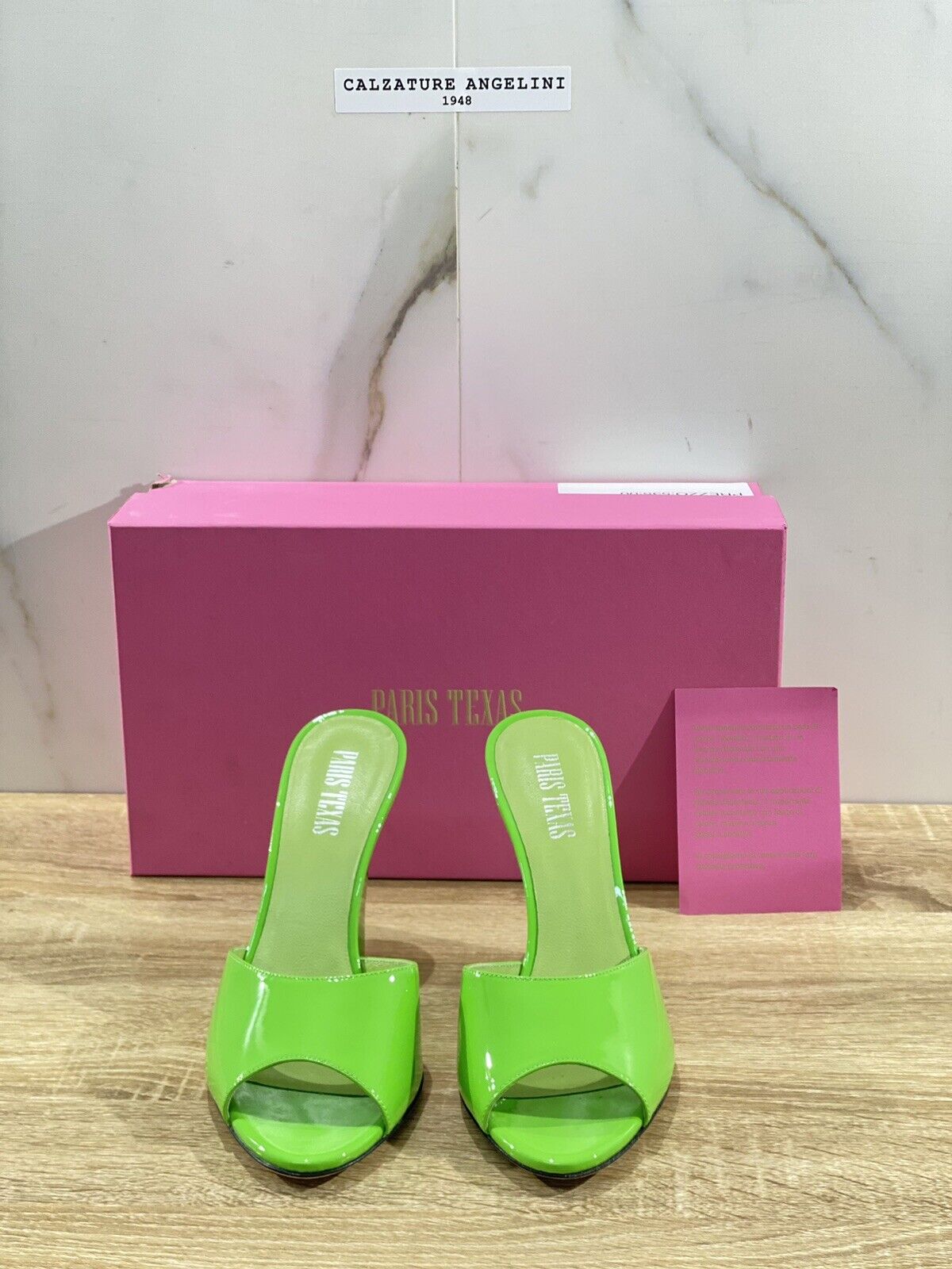 Paris Texas Wanda Wedge Pelle Verde Luxury Sandal Paris Texas Donna 38