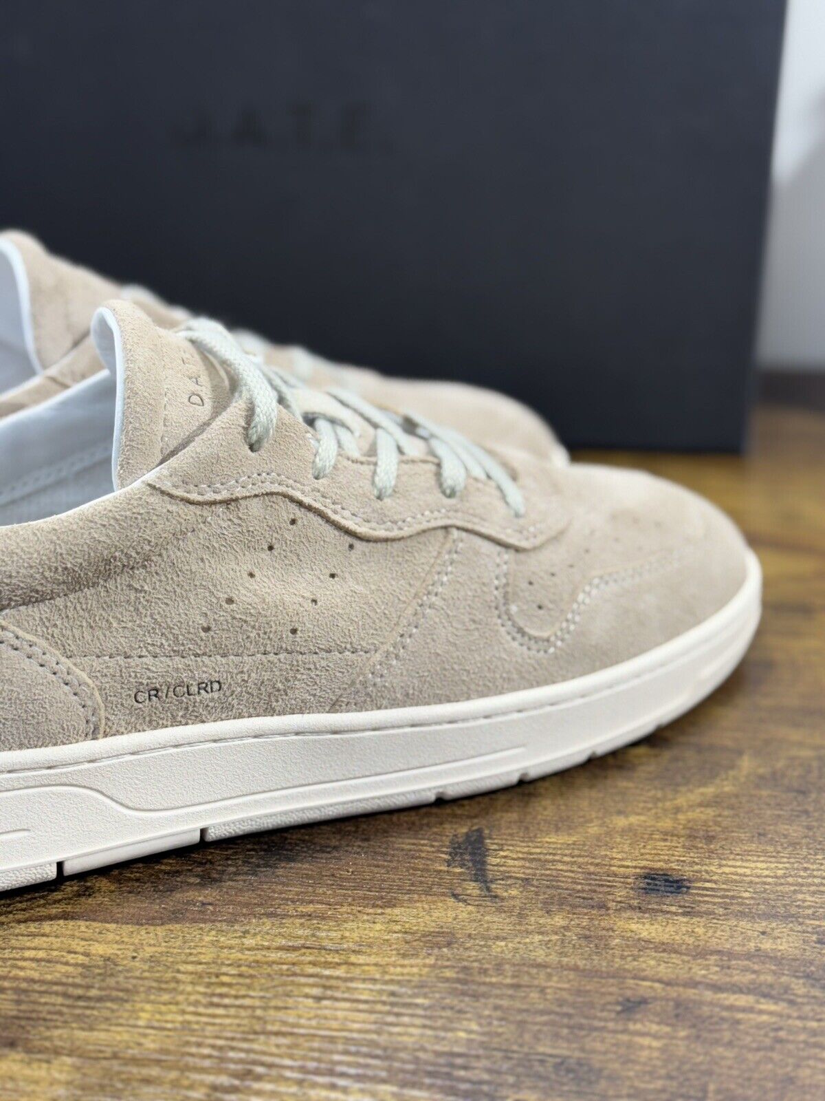 D.A.T.E Court 2.0 Uomo  sneaker Pelle Suede Beige  Casual Shoes 41