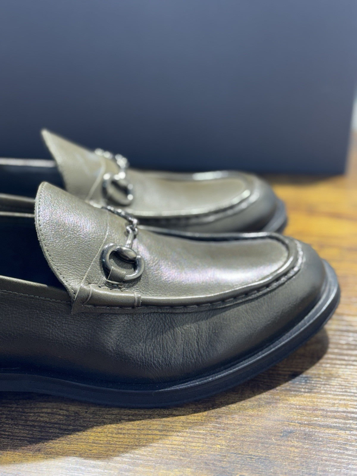 Seboy’s Mocassino Pelle Oliva   Extra Light Made In Italy Uomo 41.5
