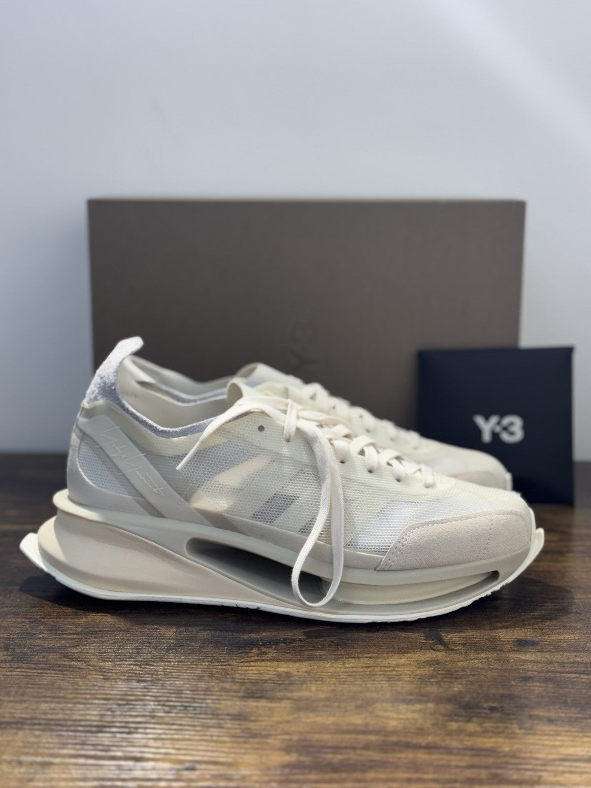 Y-3 S Gendo Run   Casual Luxury Yohji Yamamoto Beige  Uomo 36.5