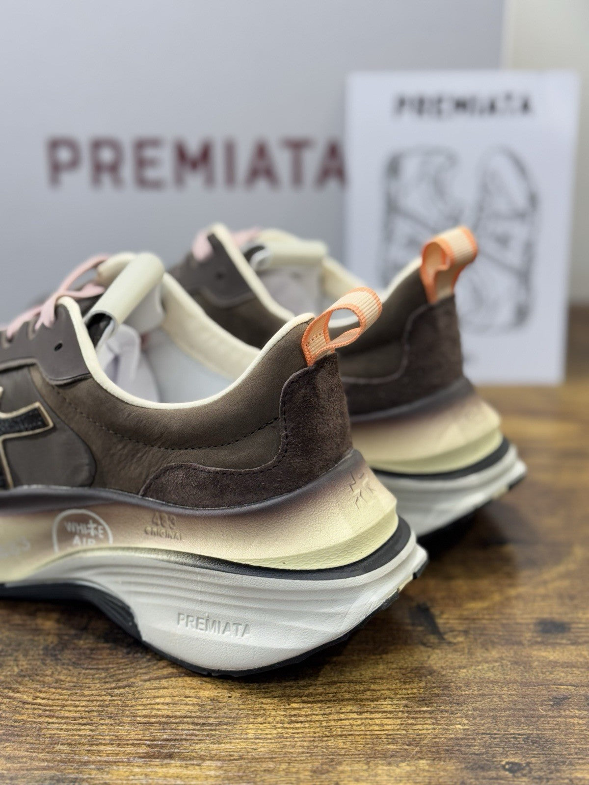 Premiata Sneaker Hill Marrone Casual Premiata Scarpa Donna 36