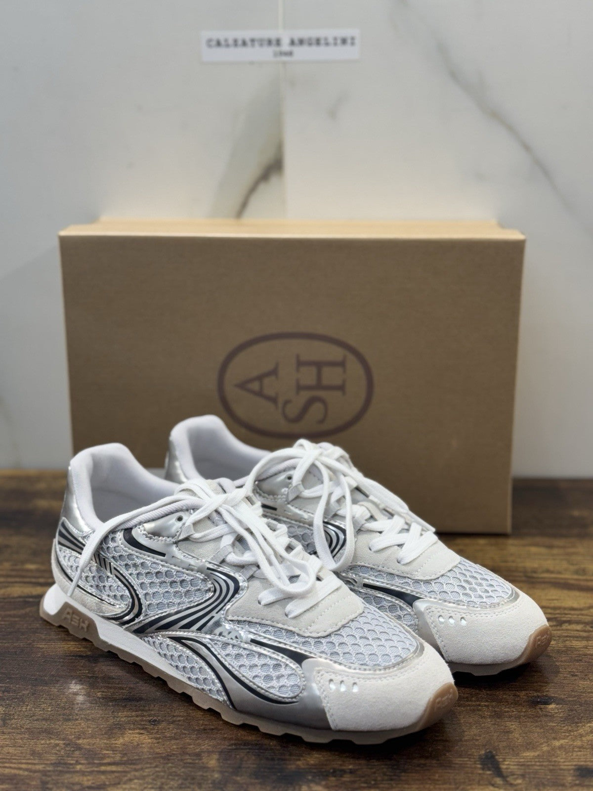 Ash Kabuki Sneaker Pearl Silver Casual Ash Scarpa Donna 39