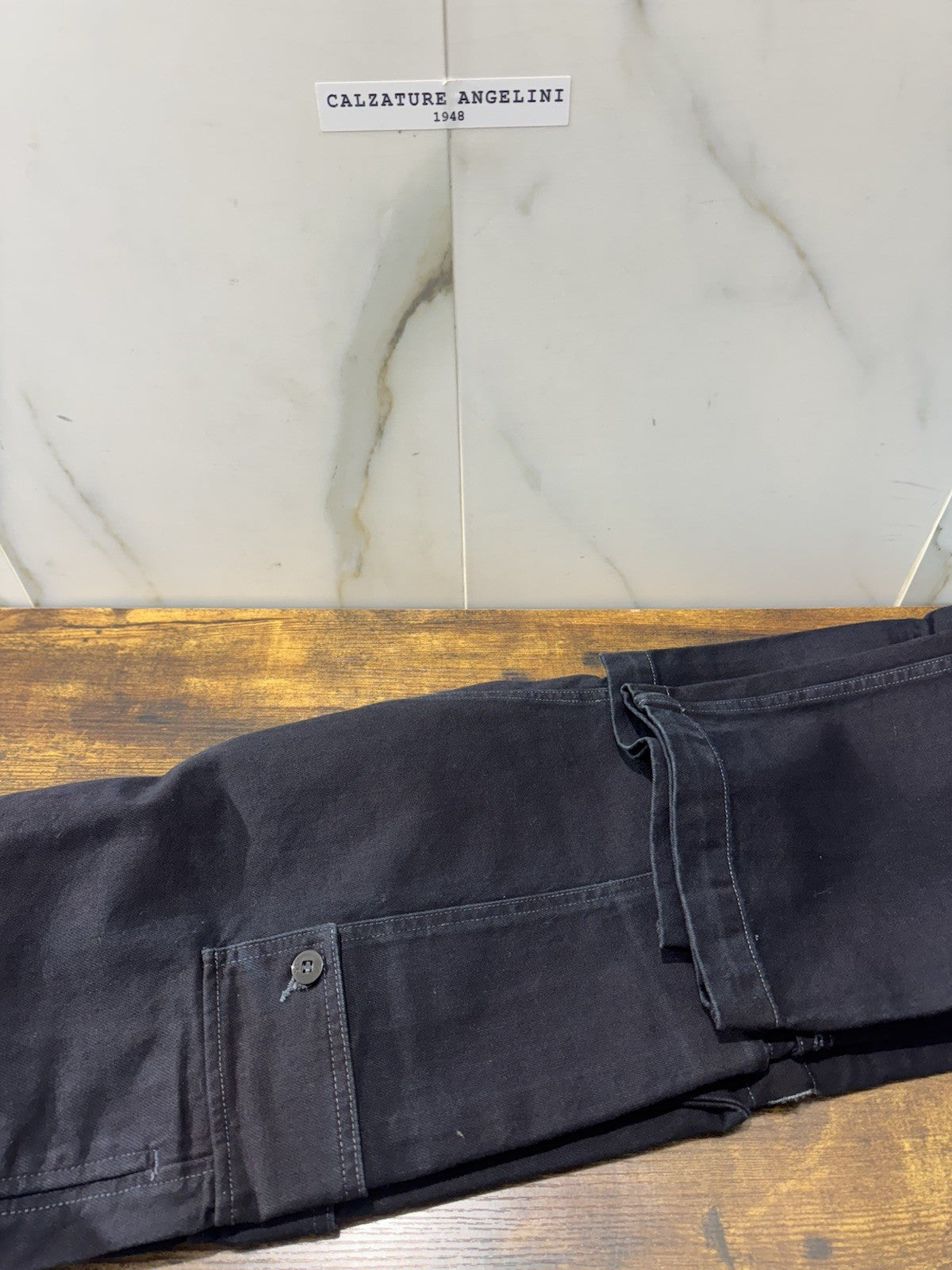 Stone Island Pantalone Cargo Denim Tasconi Limited Stone Island Uomo 46