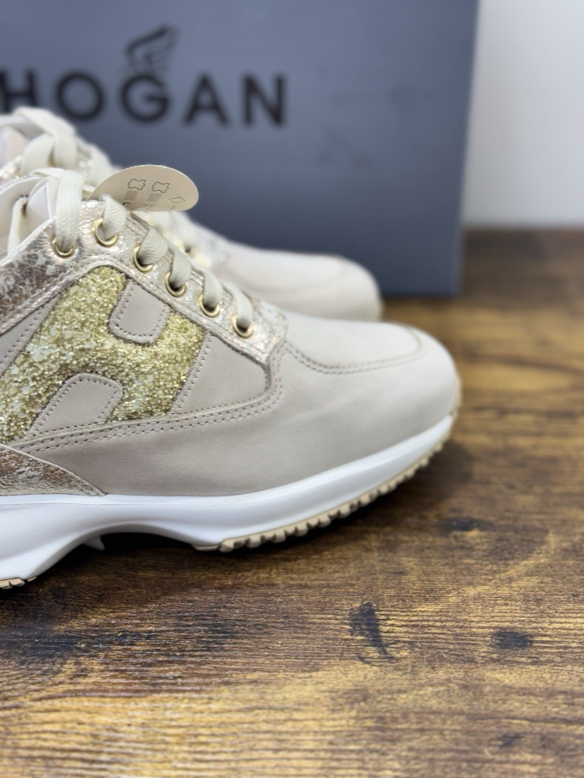 Hogan Interactive Pelle Beige   Casual Hogan Donna 35