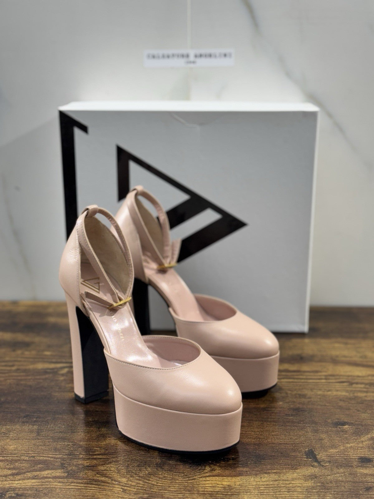 Giampaolo Viozzi Mary Jane Platform   Donna     Con Tacco Made In Italy 37