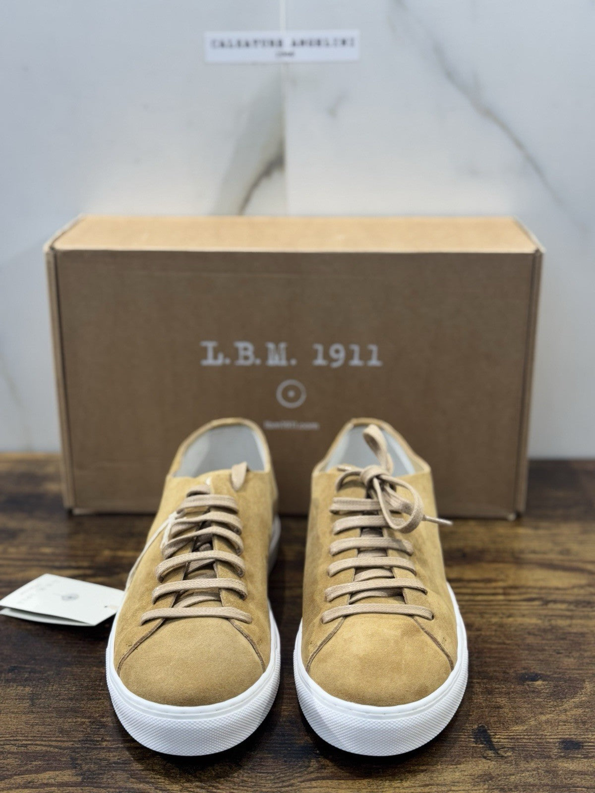 L.B.M 1911 Sneaker Suede Senape Casual Scarpa Uomo 43