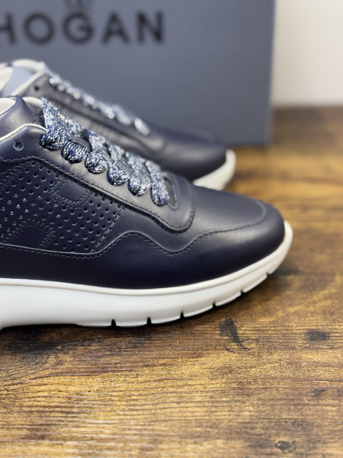 Hogan Interactive 3 Sneaker Pelle Blu   Casual Hogan Donna 36.5