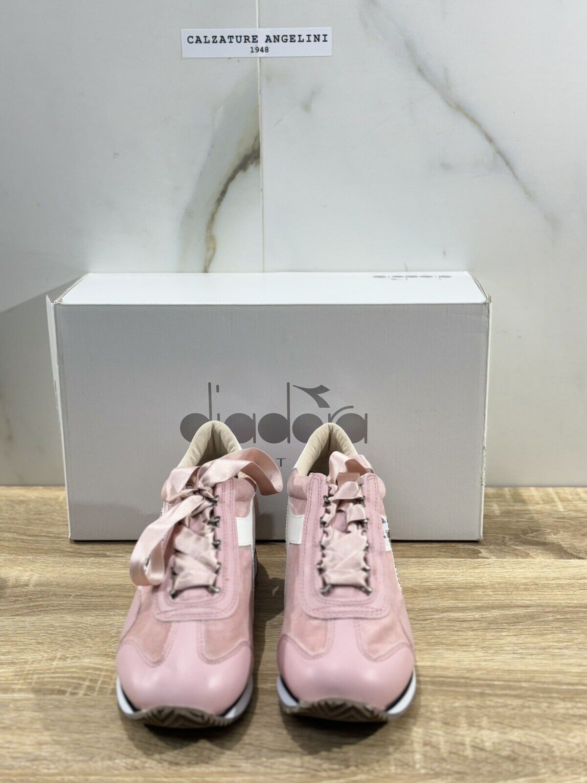 Diadora Heritage Sneaker donna  Equipe w HH Pearls Pelle Rosa Limited 38.5