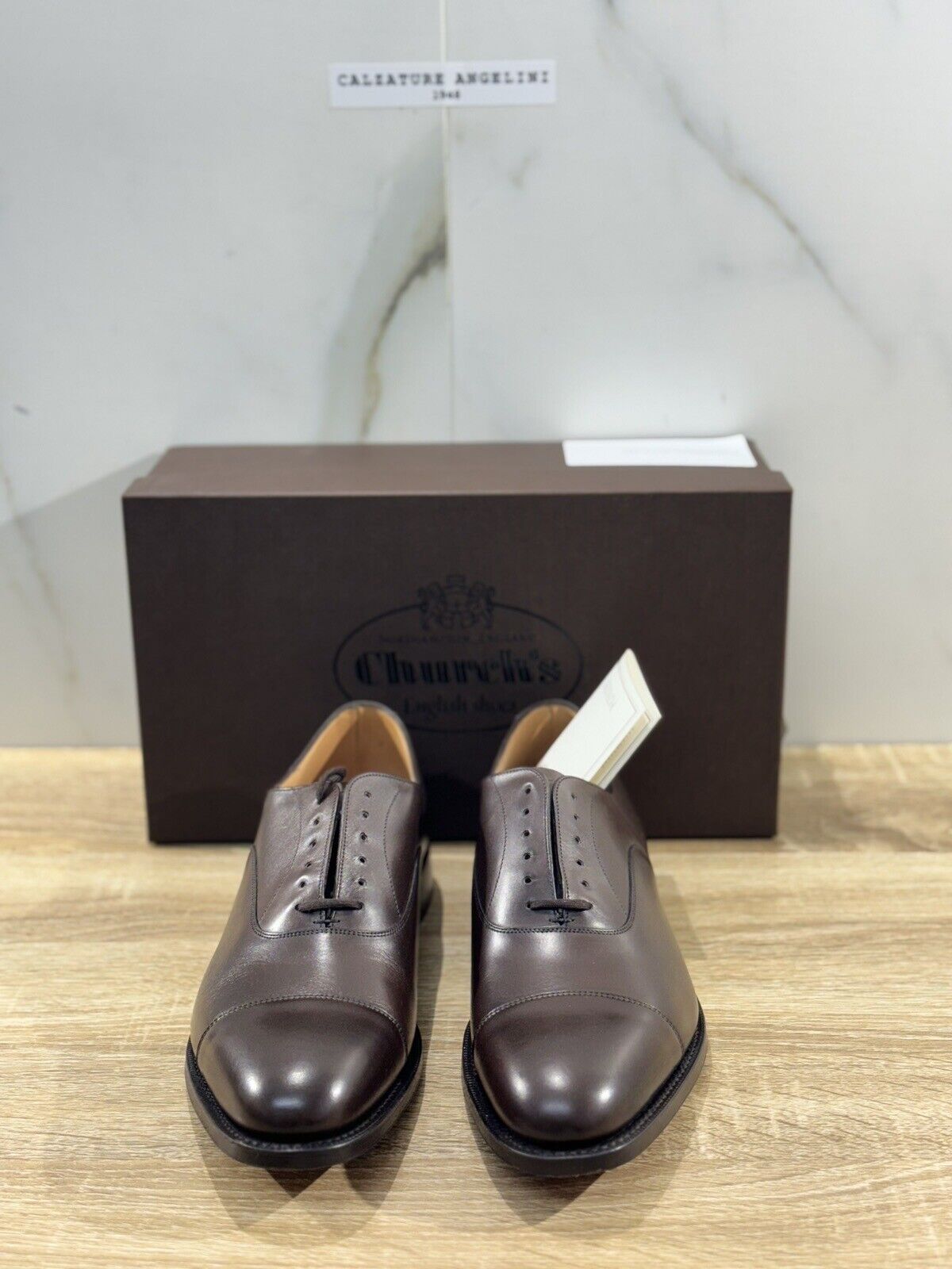 Church’s Dubai Pelle Ebony Fondo Cuoio Luxury Church’s Men Shoes 42