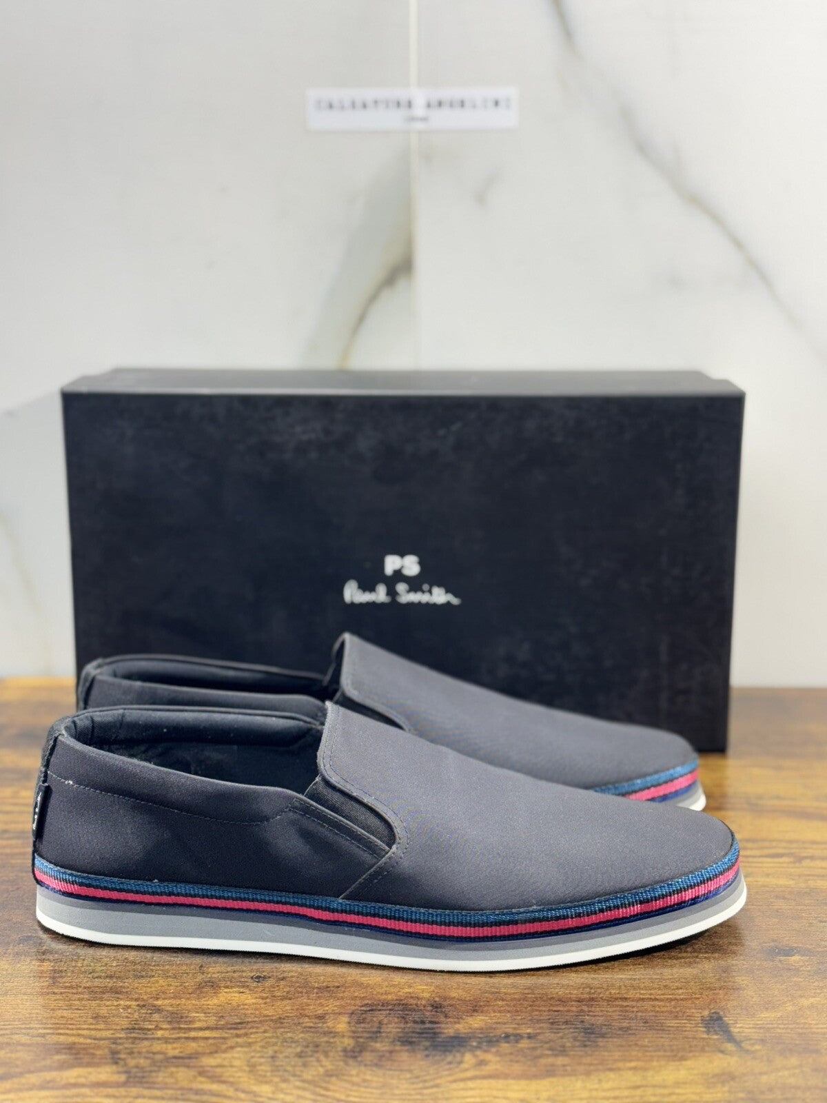 Paul Smith Scarpa Uomo Ramos Nero Mocassino Casual 40