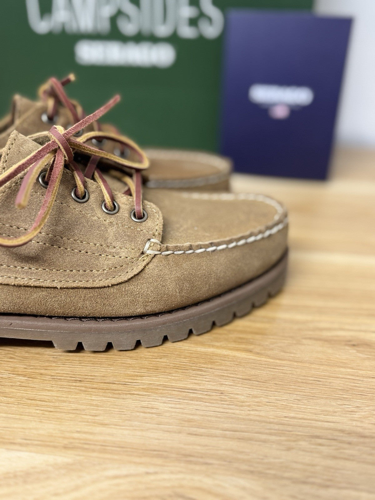 Sebago Askook Waxed Camel Icon Sebago Barca Uomo 45
