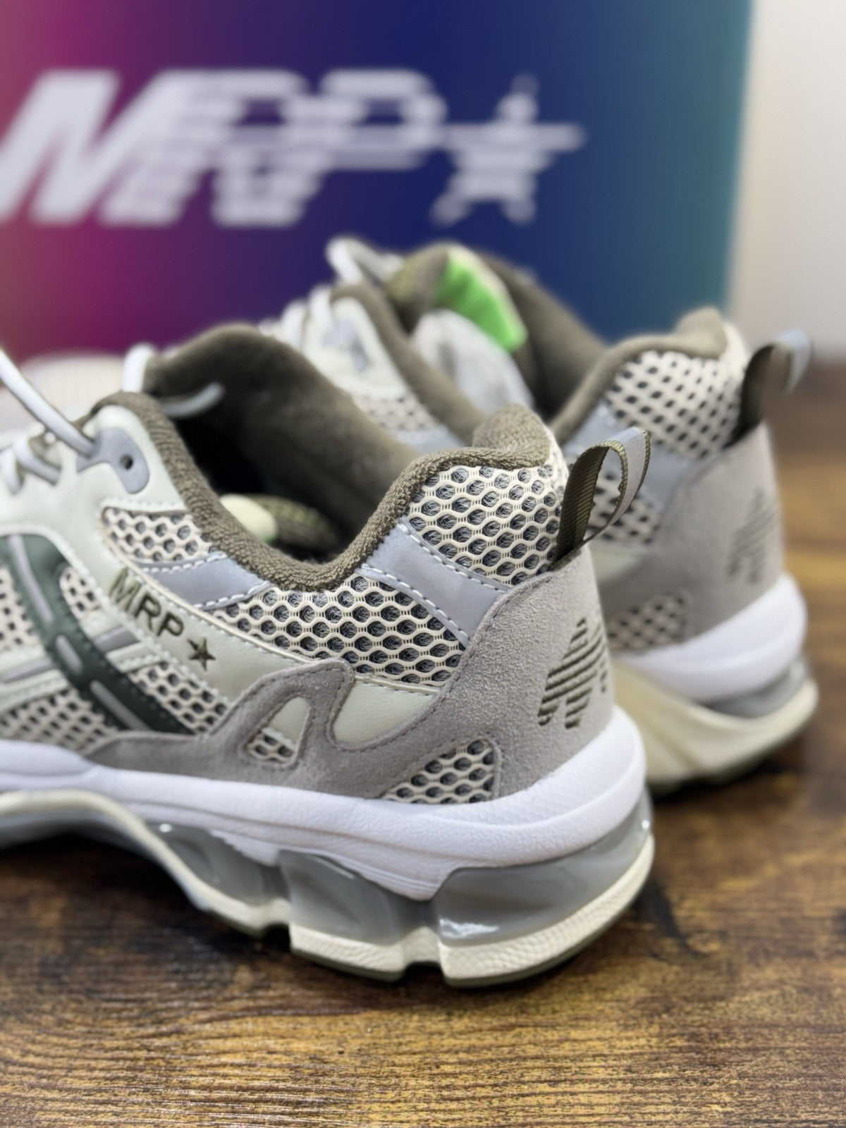 Mrp Star Sneaker Causal Bianca Green  Uomo 45