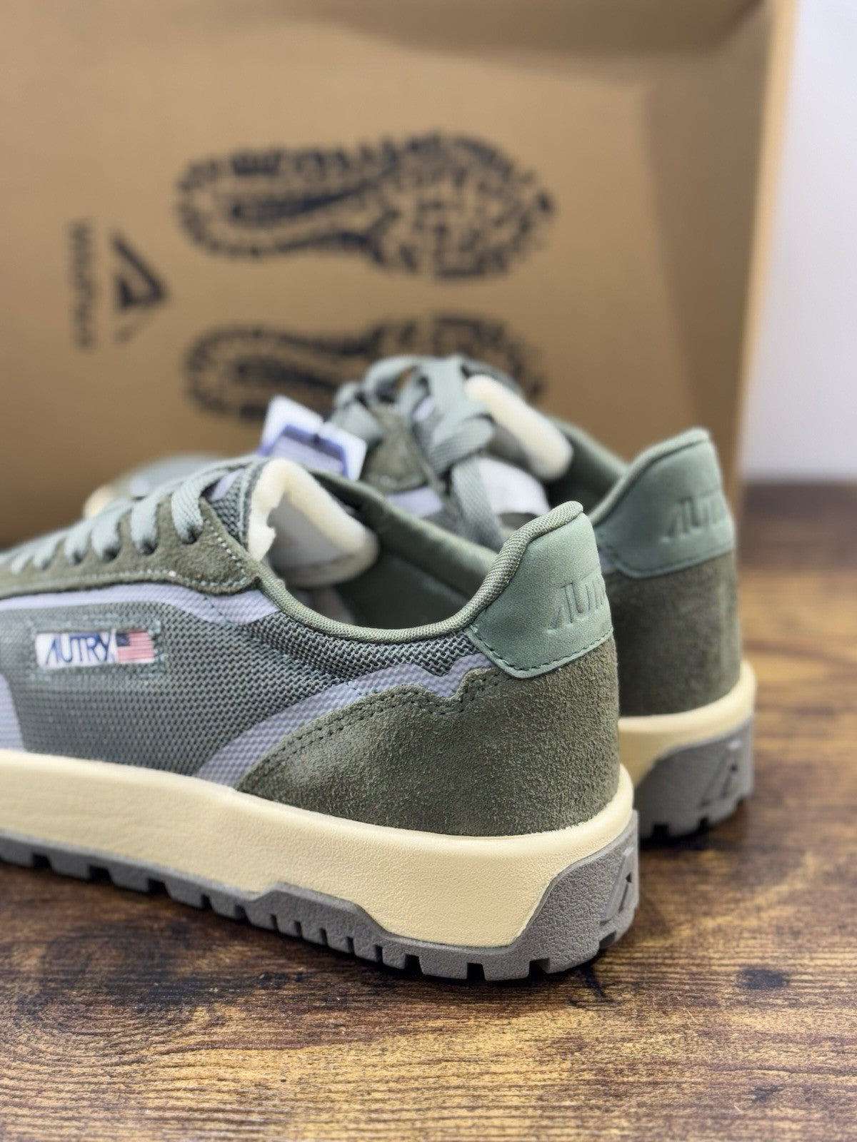 Autry Wildpace Low Men Sneaker Verdone Casual Autry Uomo 42