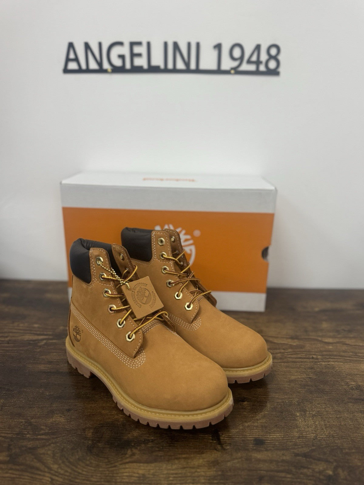 Timberland Icon Boot 6 In Lace Waterproof Pelle Wheat  Donna 38